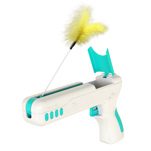 Cat Toy Gun with Cat Feather